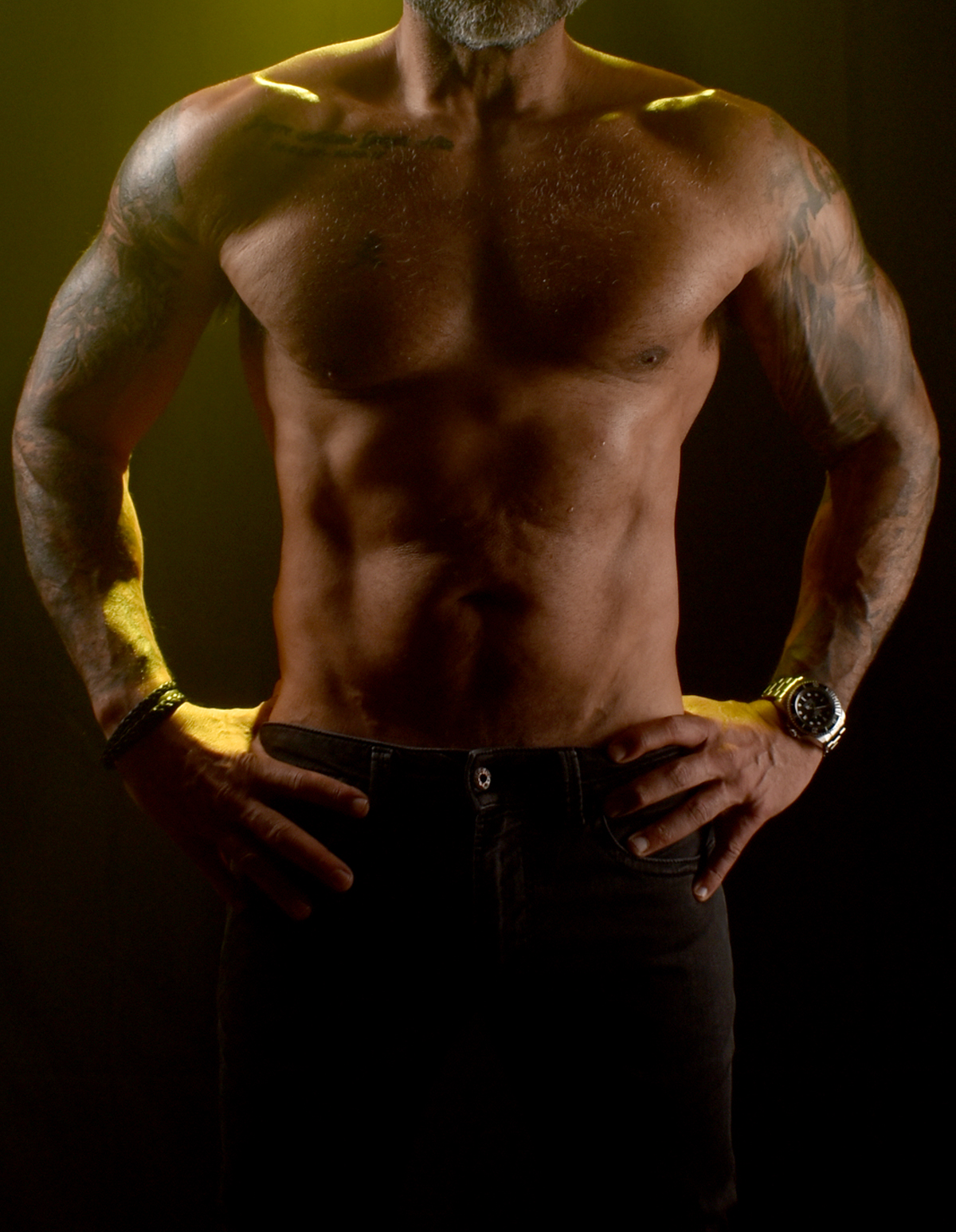 Second fitness portrait from the February 2025 FitPix shoot